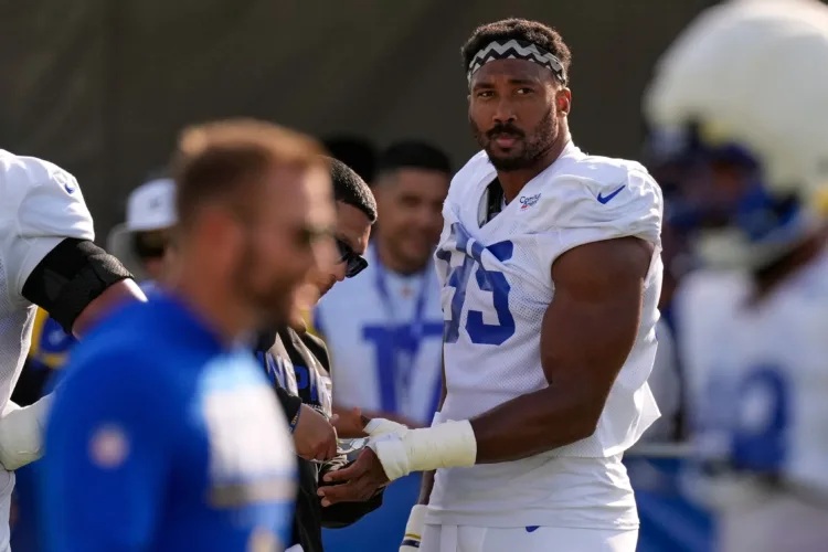 Rams wrap up training camp practices with no comeback decision from Aaron Donald